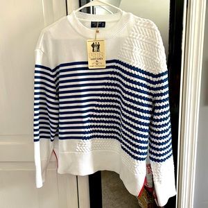NWT Saint James Cap Breton Cotton Sweater